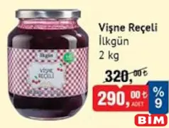 İLKGÜN VİŞNE REÇELİ 2 KG İLKGÜN VİŞNE REÇELİ 2 KG